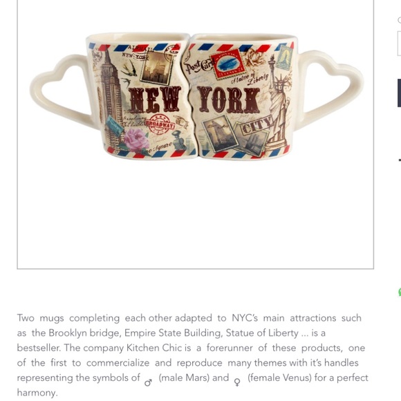 🔥Kitchen Chic NYC couple mugs - Picture 4 of 12